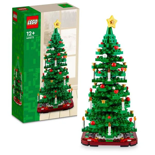 Конструктор LEGO Icons Новорічна ялинка 784 деталі Пластик 19х35х9 см Зелена