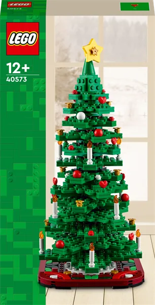Конструктор LEGO Icons Новогодняя елка 784 детали Пластик 19х35х9 см Зеленая