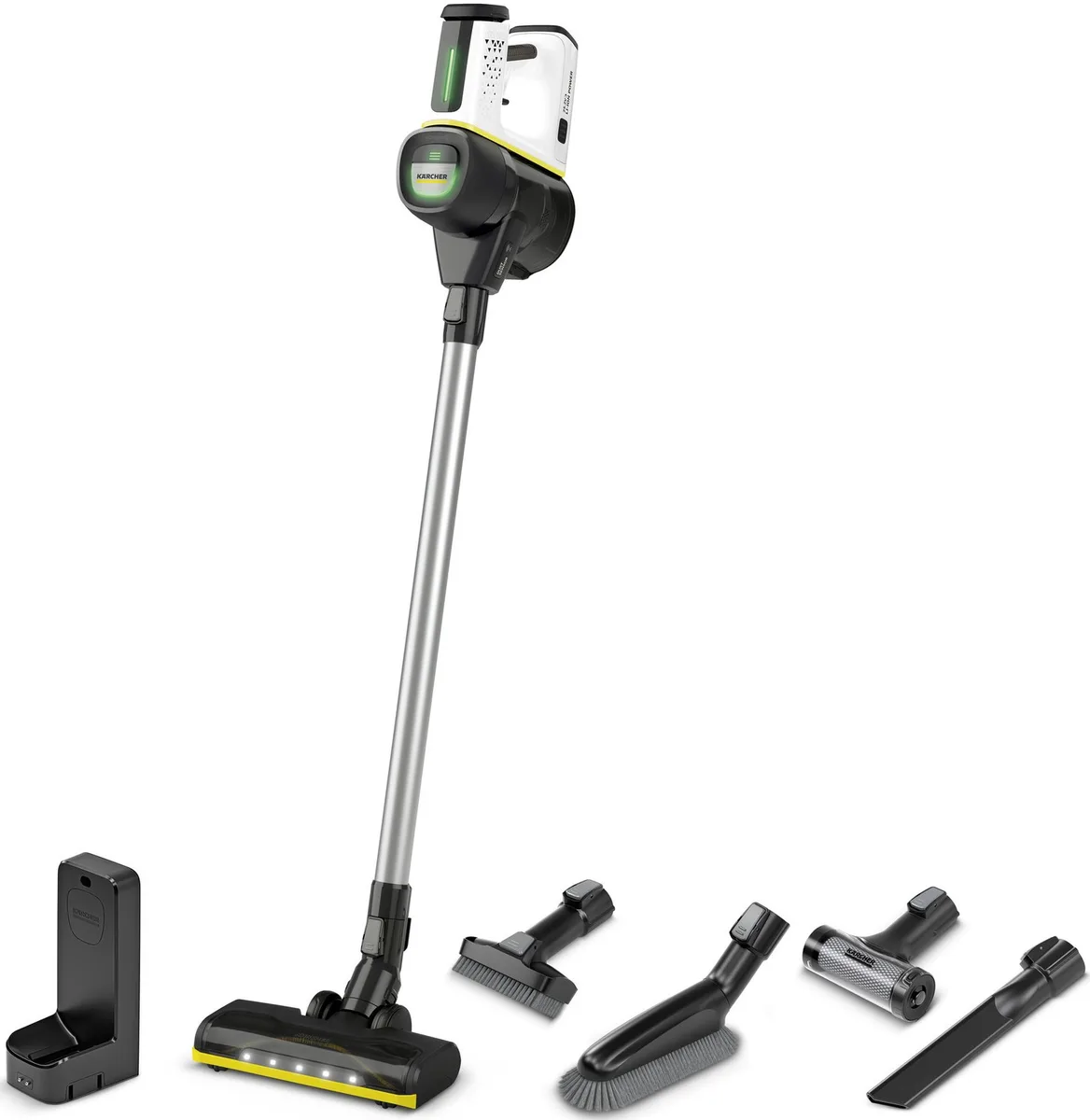 Безпровідний пилосос Karcher VC 7 Cordless yourMax, потужність 350 Вт, об'єм контейнера 0.8 л, автономна робота до 60 хвилин, вага