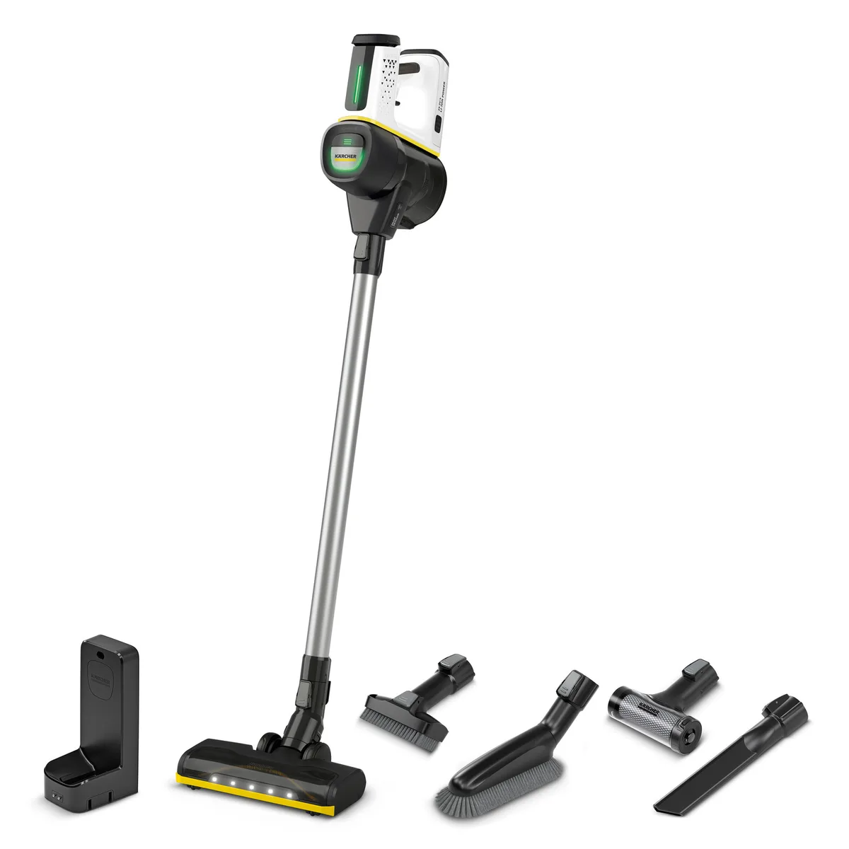 Безпровідний пилосос Karcher VC 7 Cordless yourMax, потужність 350 Вт, об'єм контейнера 0.8 л, автономна робота до 60 хвилин, вага