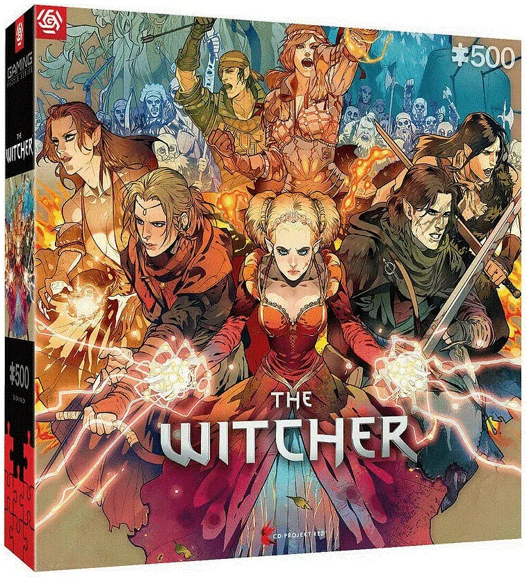 Пазл GoodLoot 500 ел. картонний The Witcher Scoia'tael