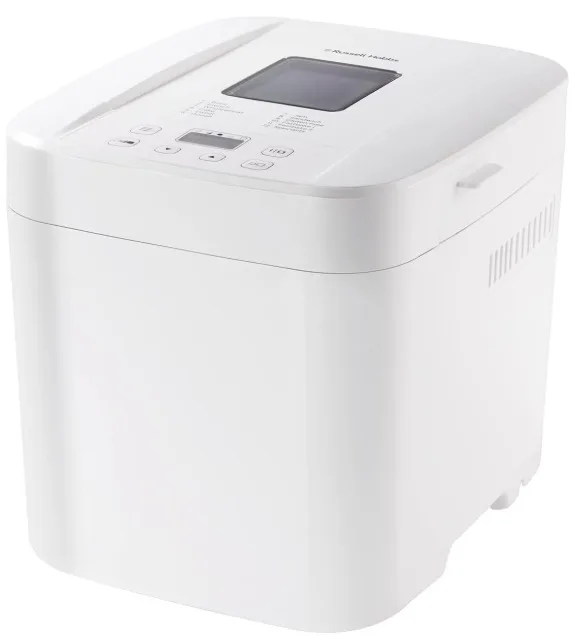 Хлібопічка Russell Hobbs 600 Вт 1 кг Білий Пластик 12 програм