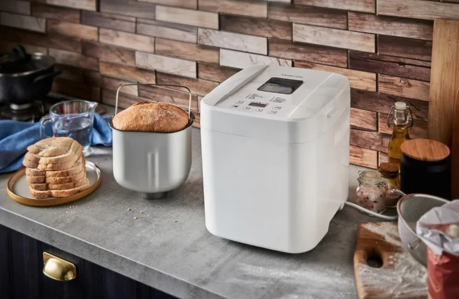 Хлібопічка Russell Hobbs 600 Вт 1 кг Білий Пластик 12 програм