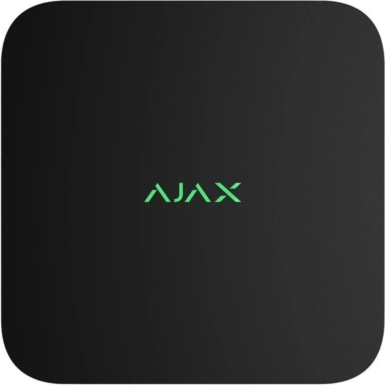 Мережевий відеореєстратор Ajax NVR DC black, 16 каналів, 12V, чорний