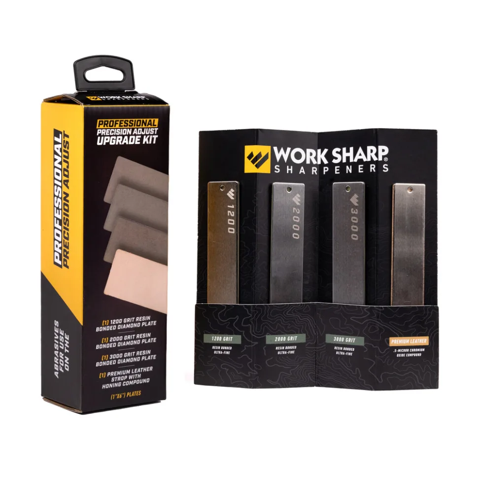Work Sharp точильные камни 1200 2000 3000 грит, кожаная полоска, полировальная паста.