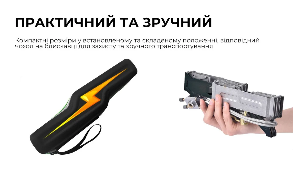 Газовий пальник подвійний BRS-32 нержавіюча сталь 415х187х95 мм