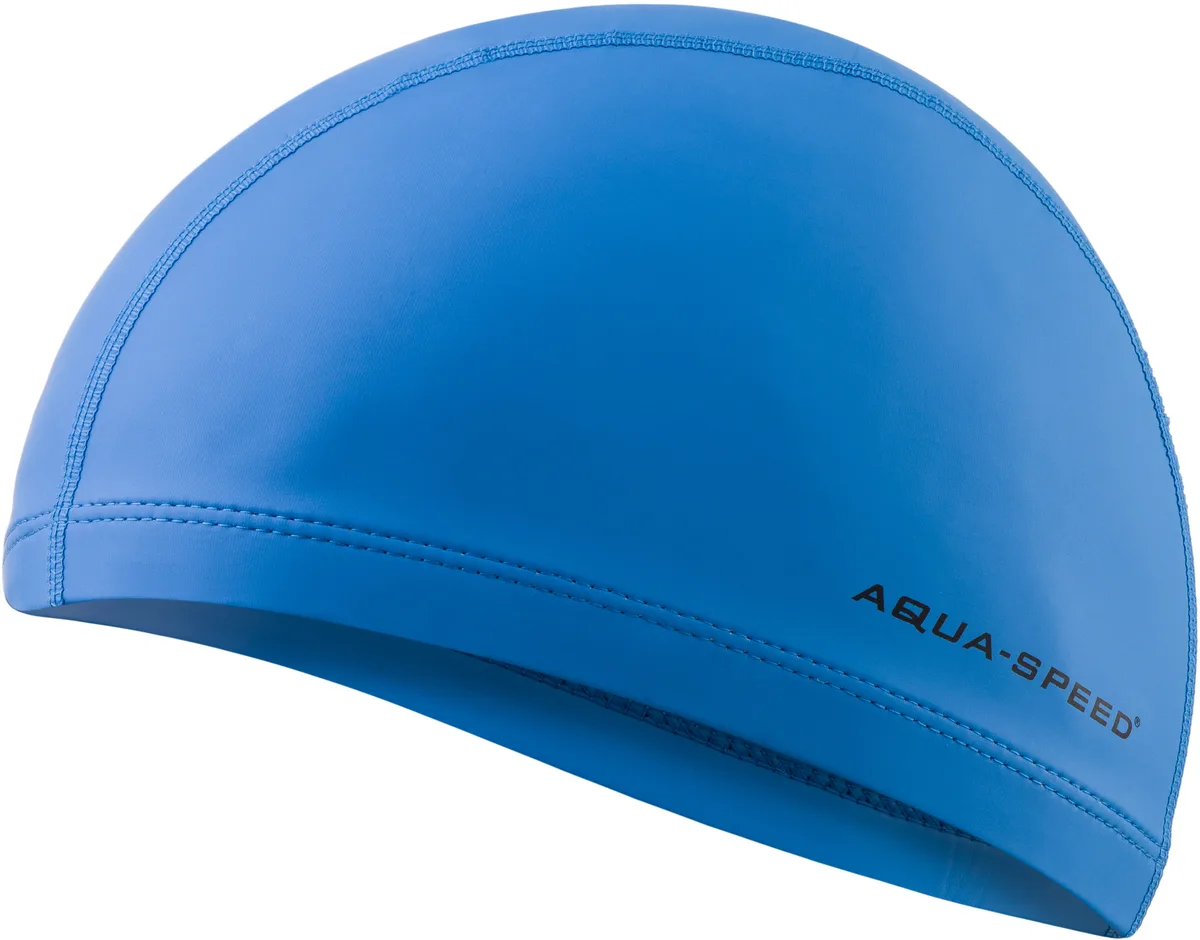 Шапка для плавання AQUA SPEED поліуретан OSFM блакитна