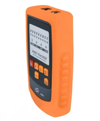 Кабельний тестер RJ-45/RJ-11 Benetech GM-62 універсальний 64x31x119 мм чорний
