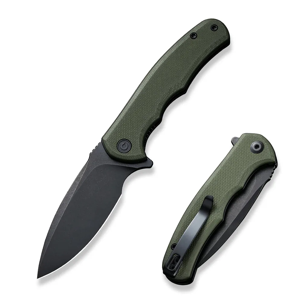 Ніж складаний Civivi D2 7,5 см G10 зелений