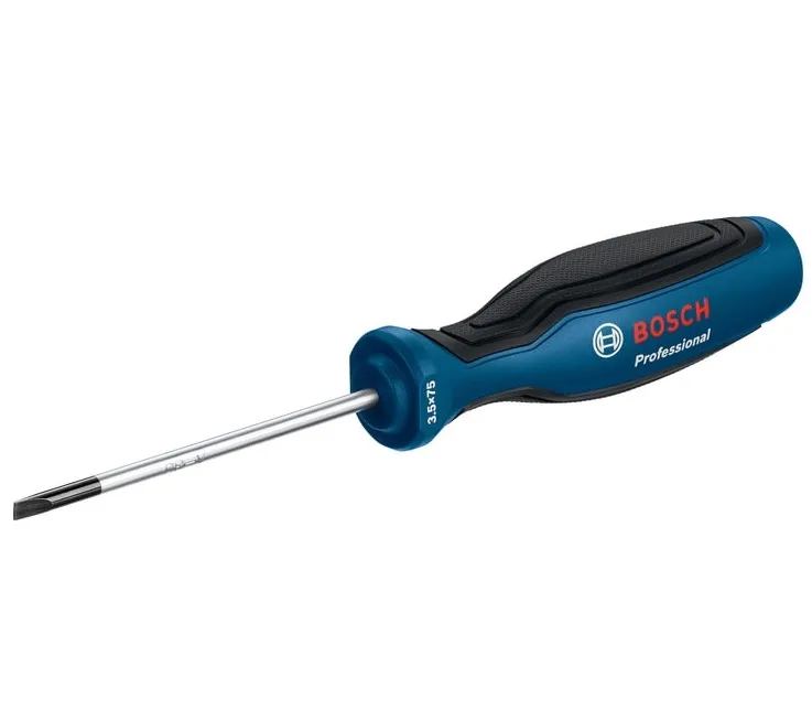 Отвертка Bosch Professional плоская, точная, SL35x75 мм