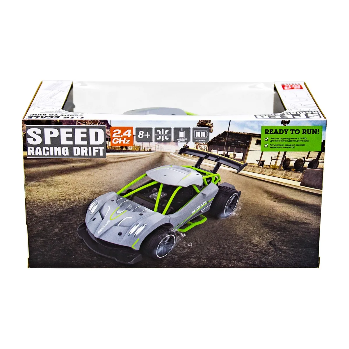 Автомобіль Sulong Toys р/к 23,5х7х12,5 см метал пластик сірий