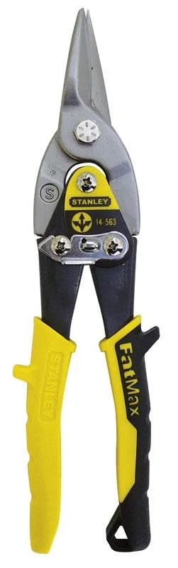 Ножиці для металу Stanley FatMax Aviation, прямі, з хромом та молібденом, 250 мм.