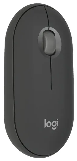 Миша Logitech Bluetooth оптична маленька темно-сіра