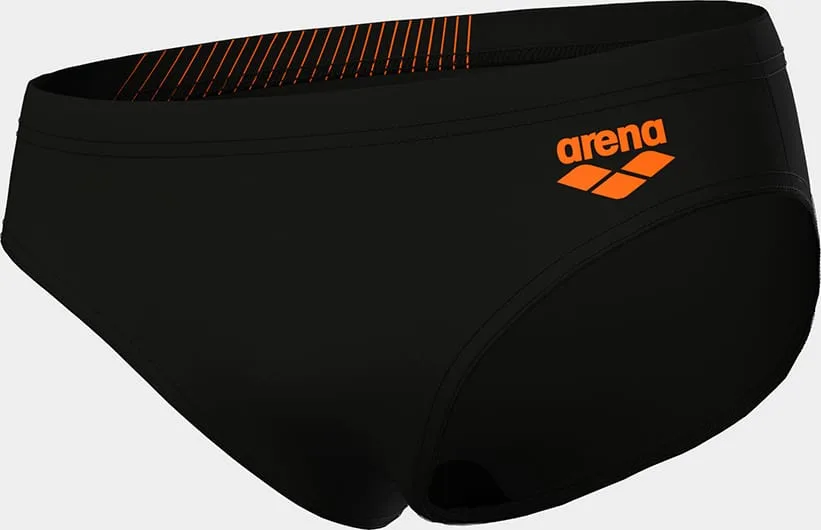 Плавки Arena 100% поліестер 116 см чорний помаранчевий