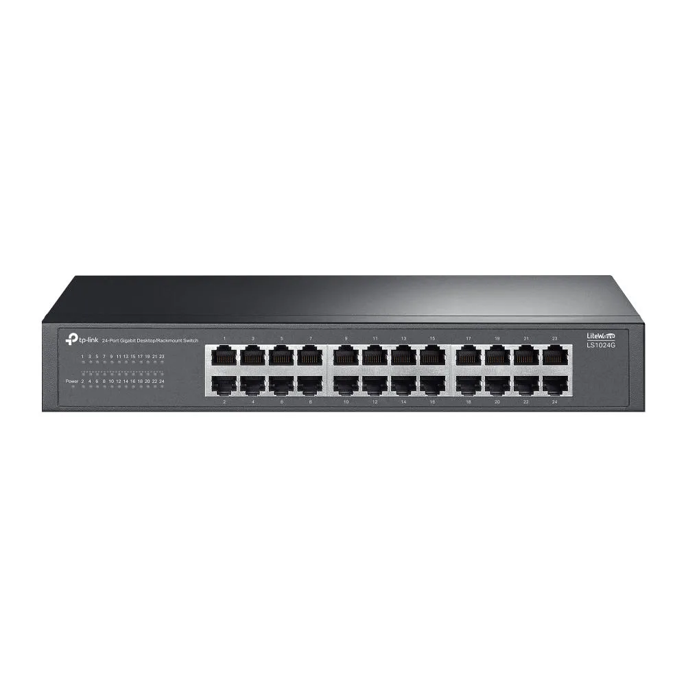 Комутатор TP-LINK LS1024G 24xGE, Некерований
