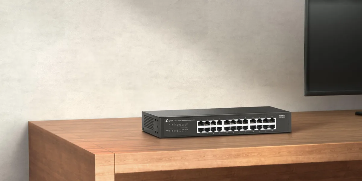 Комутатор TP-LINK LS1024G 24xGE, Некерований