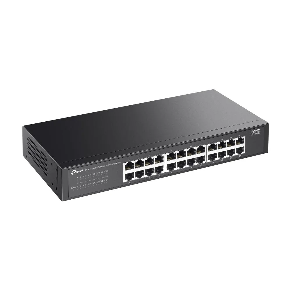 Комутатор TP-LINK LS1024G 24xGE, Некерований