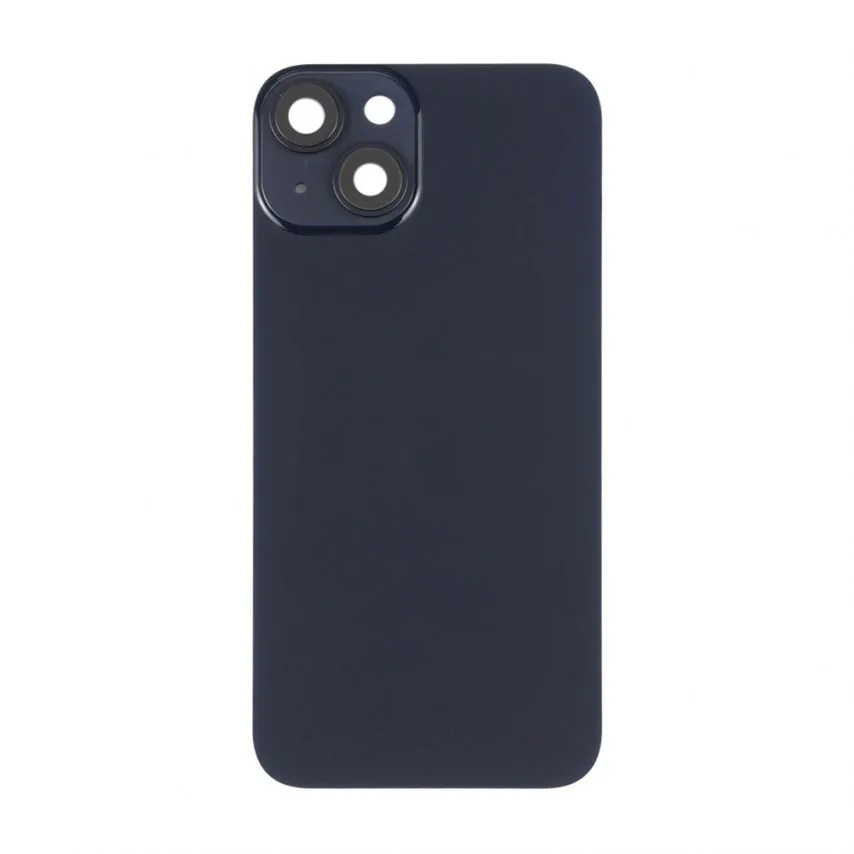 Задня кришка Apple iPhone 14 чорна зі склом та рамкою камери Original Quality