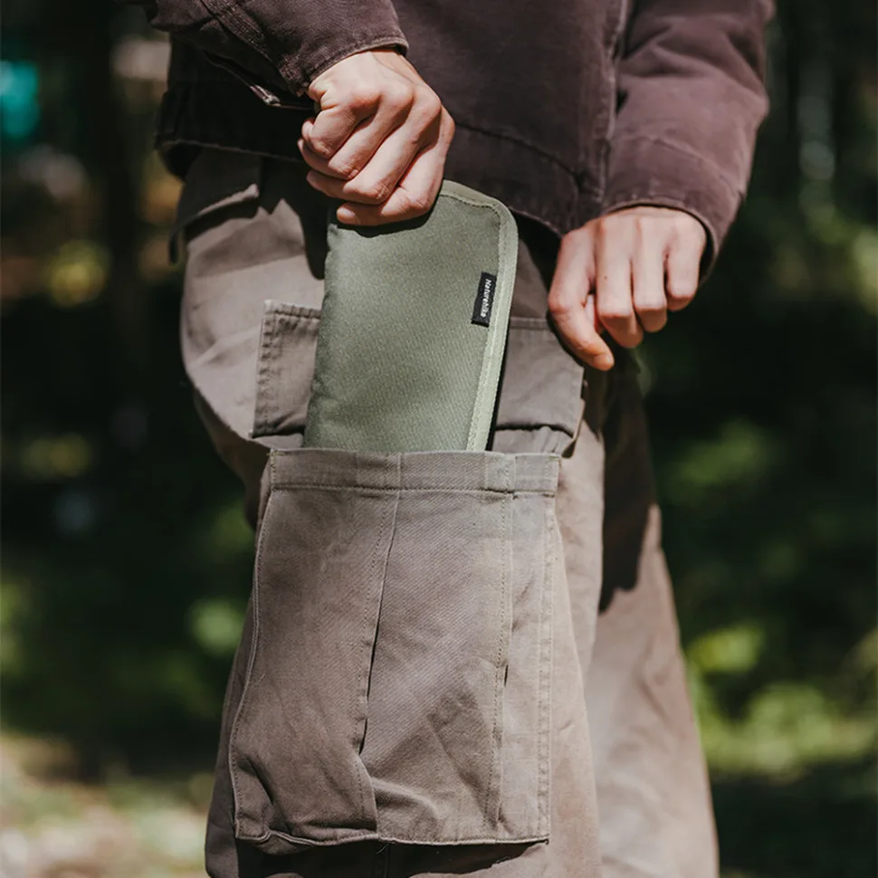 Складаний стілець Naturehike алюміній 295х225х285 мм чорний