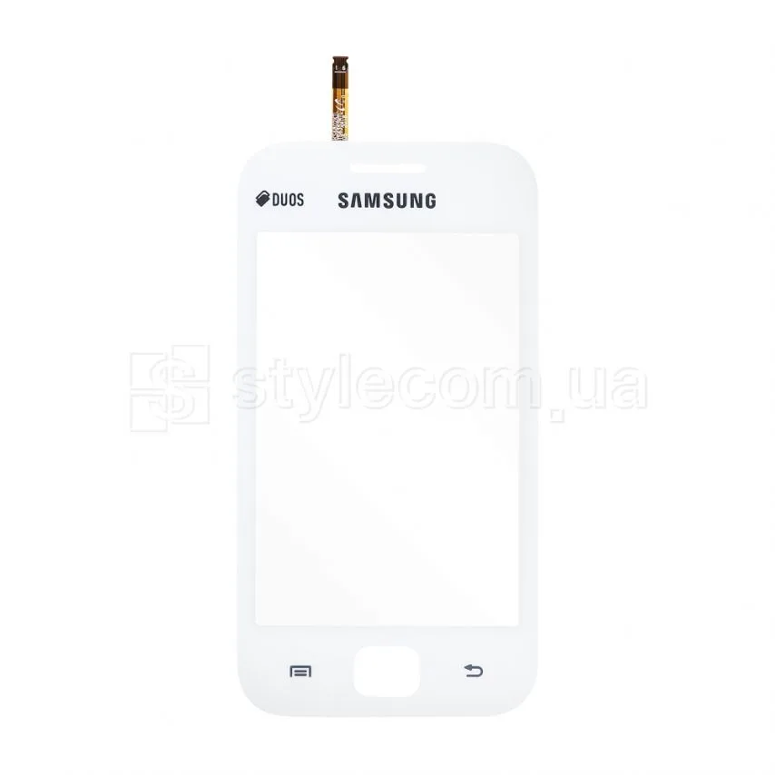 Тачскрін Samsung сенсор білий High Quality S6802