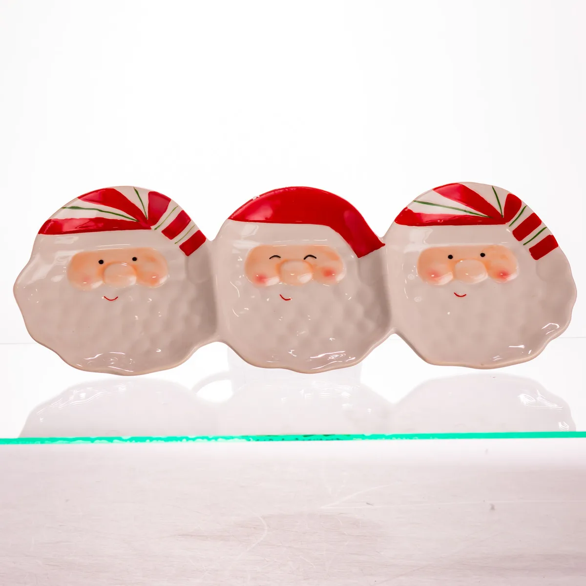 Блюдо сервірувальне Santa Claus порцеляна 33,5х12,5 см різнокольорове