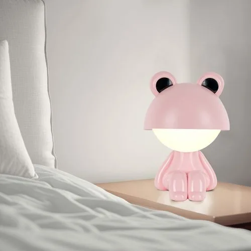 Світильник-нічник LED з акумулятором Kite Cute Froggy рожевий