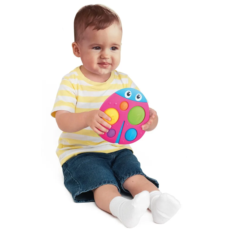 Детская сенсорная игрушка KIDDI SMART пластиковая 30х30 см красная