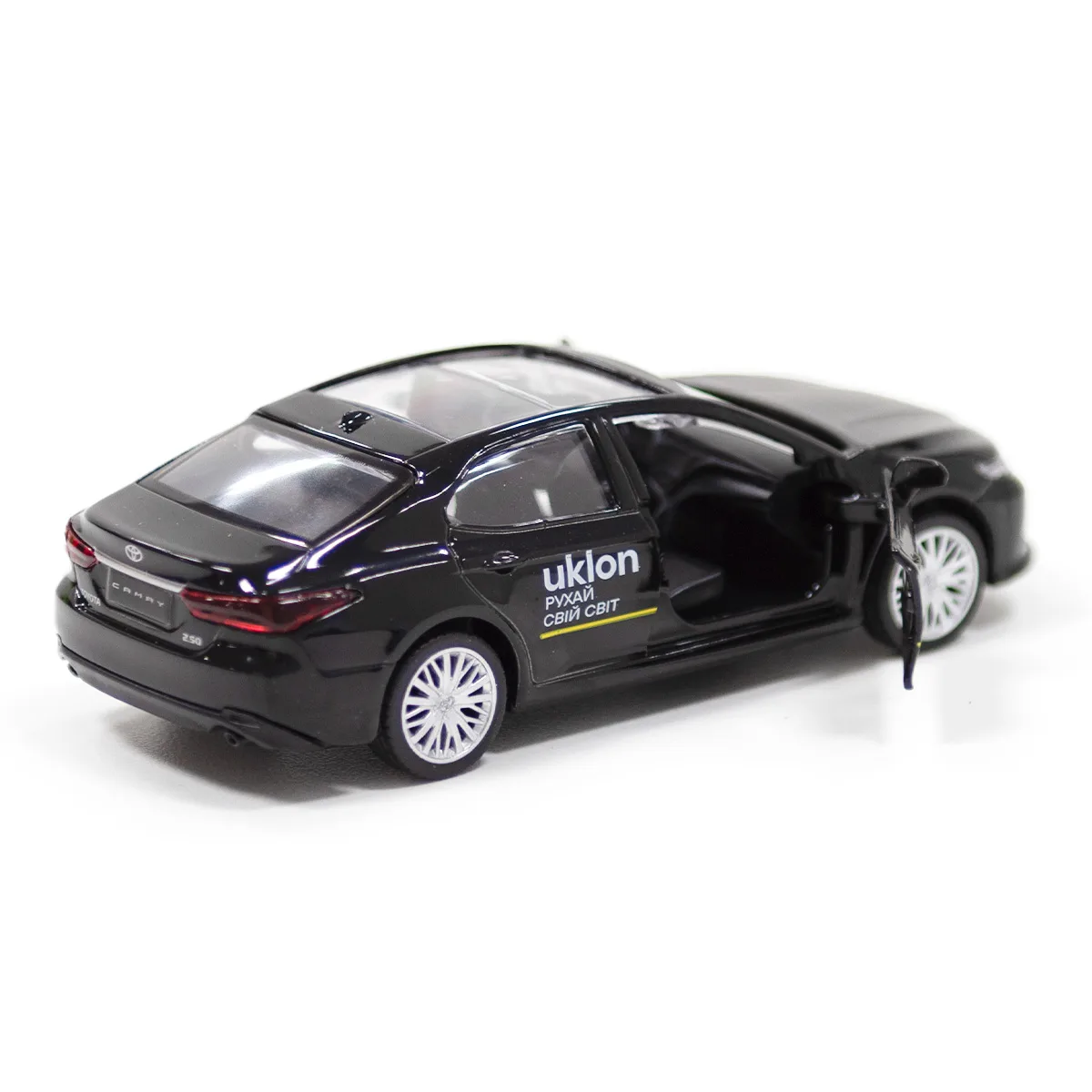 Автомодель TechnoDrive метал 11,2х5х3,5 см чорна