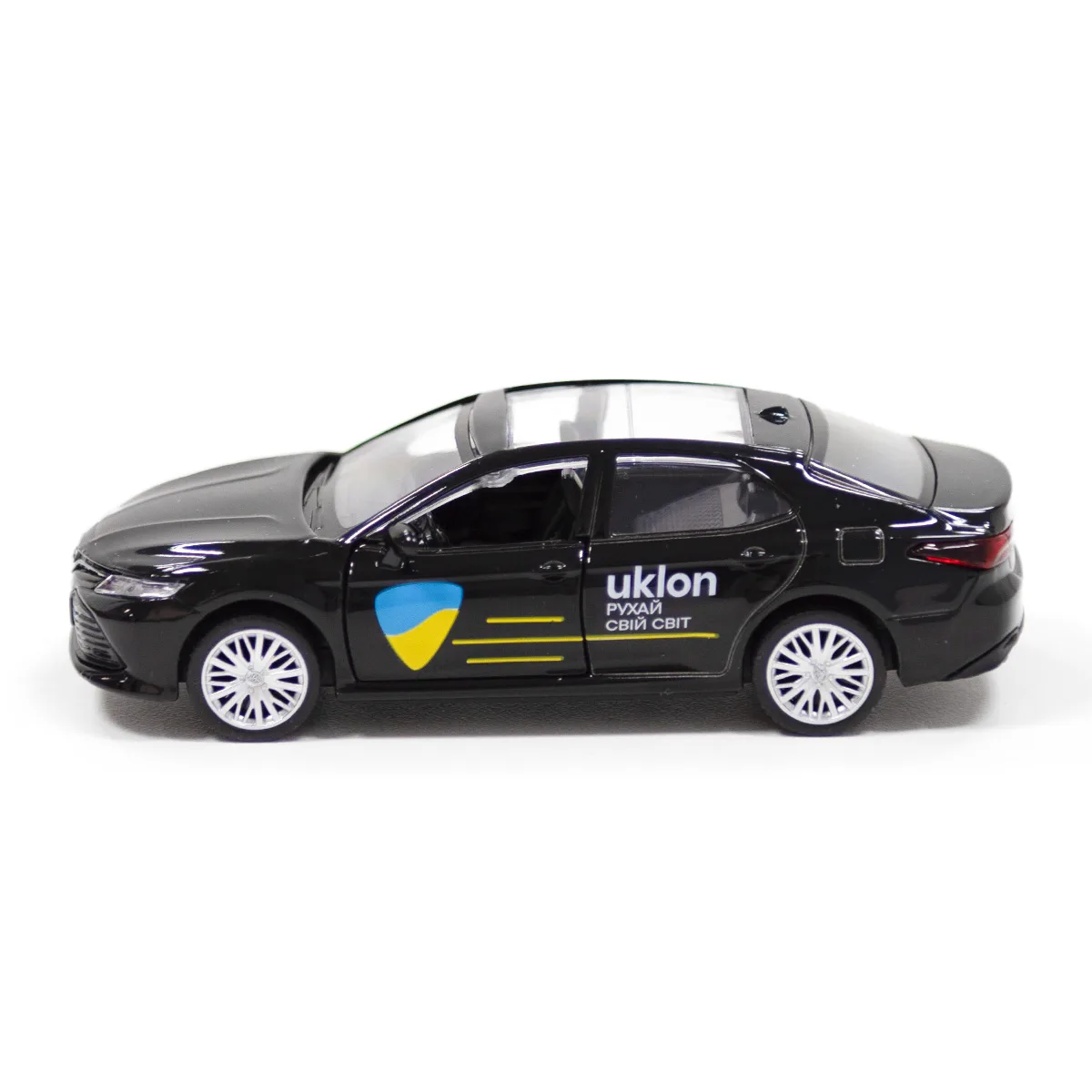 Автомодель TechnoDrive метал 11,2х5х3,5 см чорна