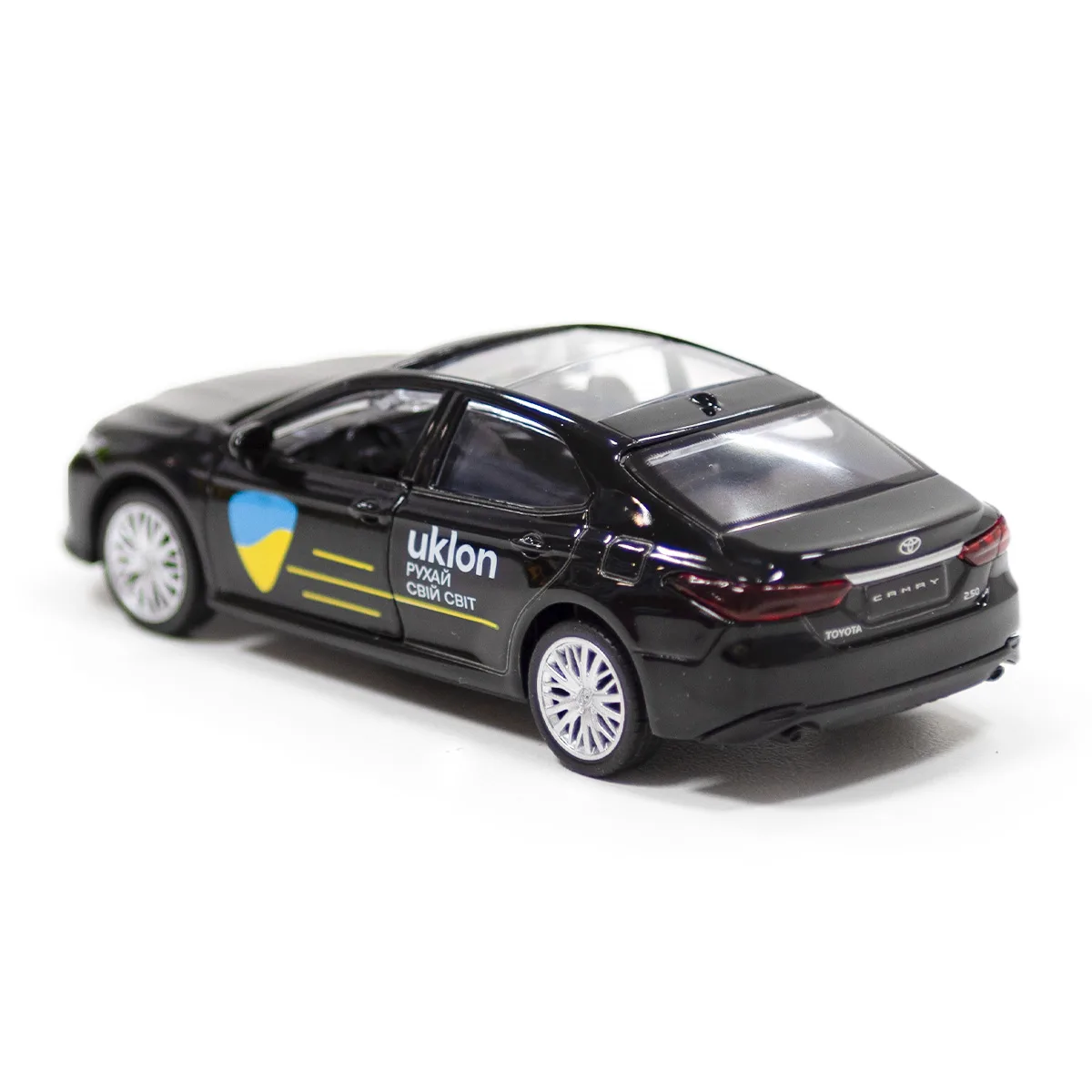 Автомодель TechnoDrive метал 11,2х5х3,5 см чорна
