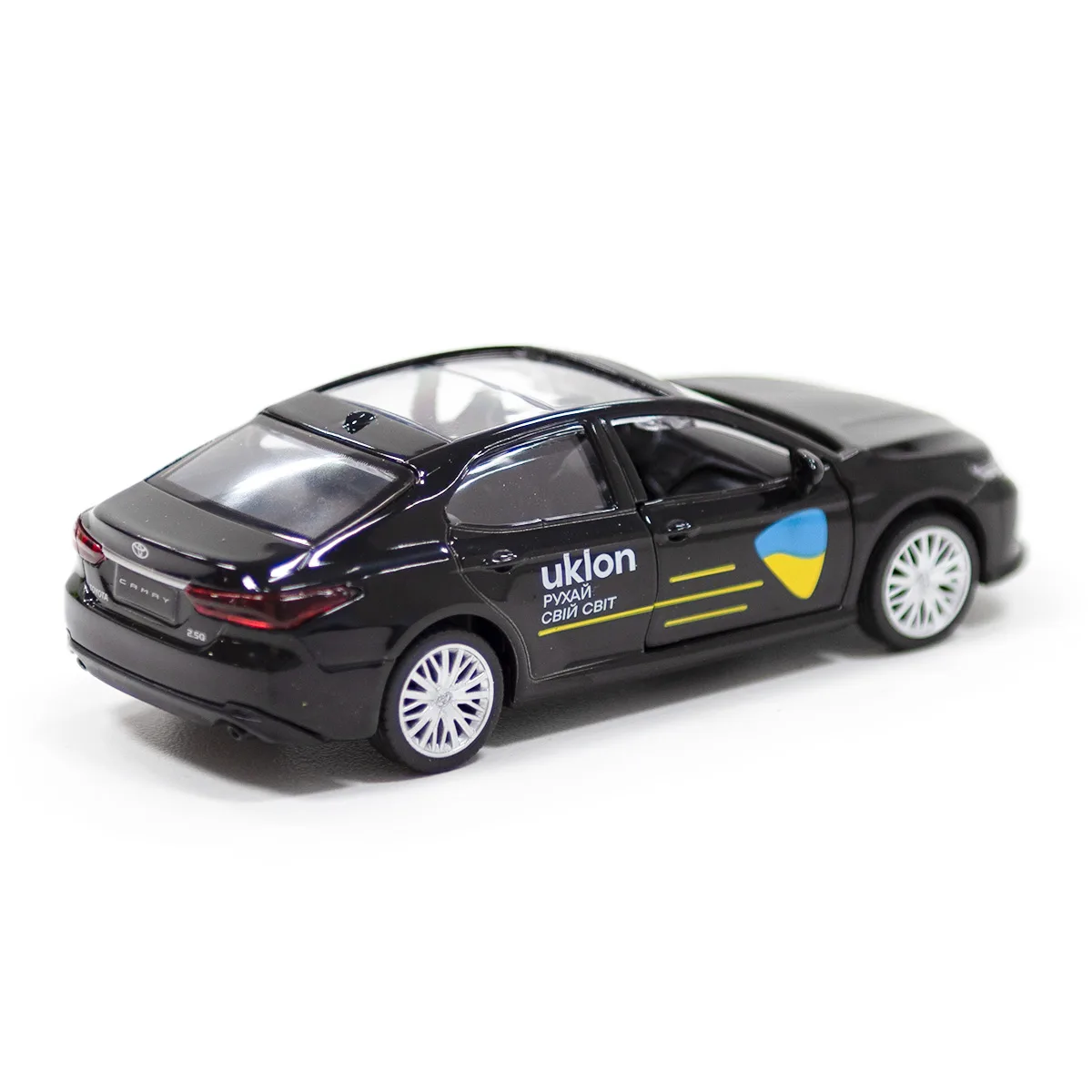 Автомодель TechnoDrive метал 11,2х5х3,5 см чорна