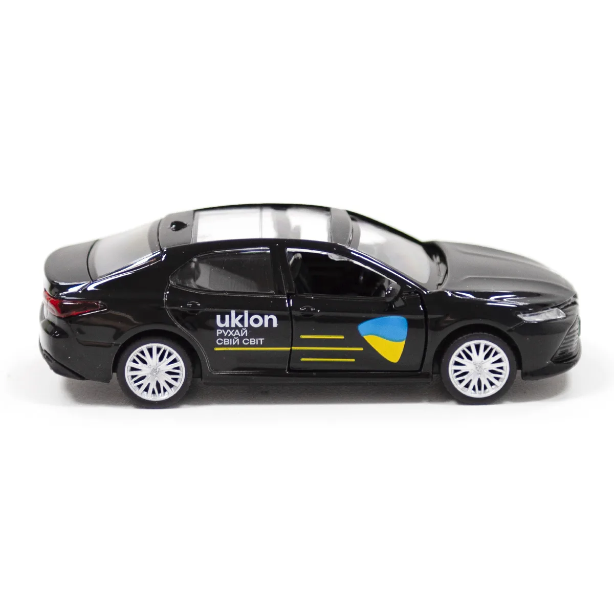 Автомодель TechnoDrive метал 11,2х5х3,5 см чорна