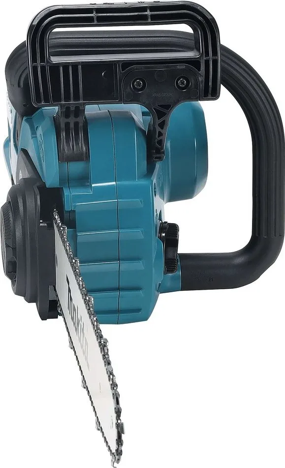 Акумуляторна ланцюгова пила Makita LXT DUC357RT 18В з акумулятором 1х1.5А·год, довжина шини 35 см, вага 4.2 кг.