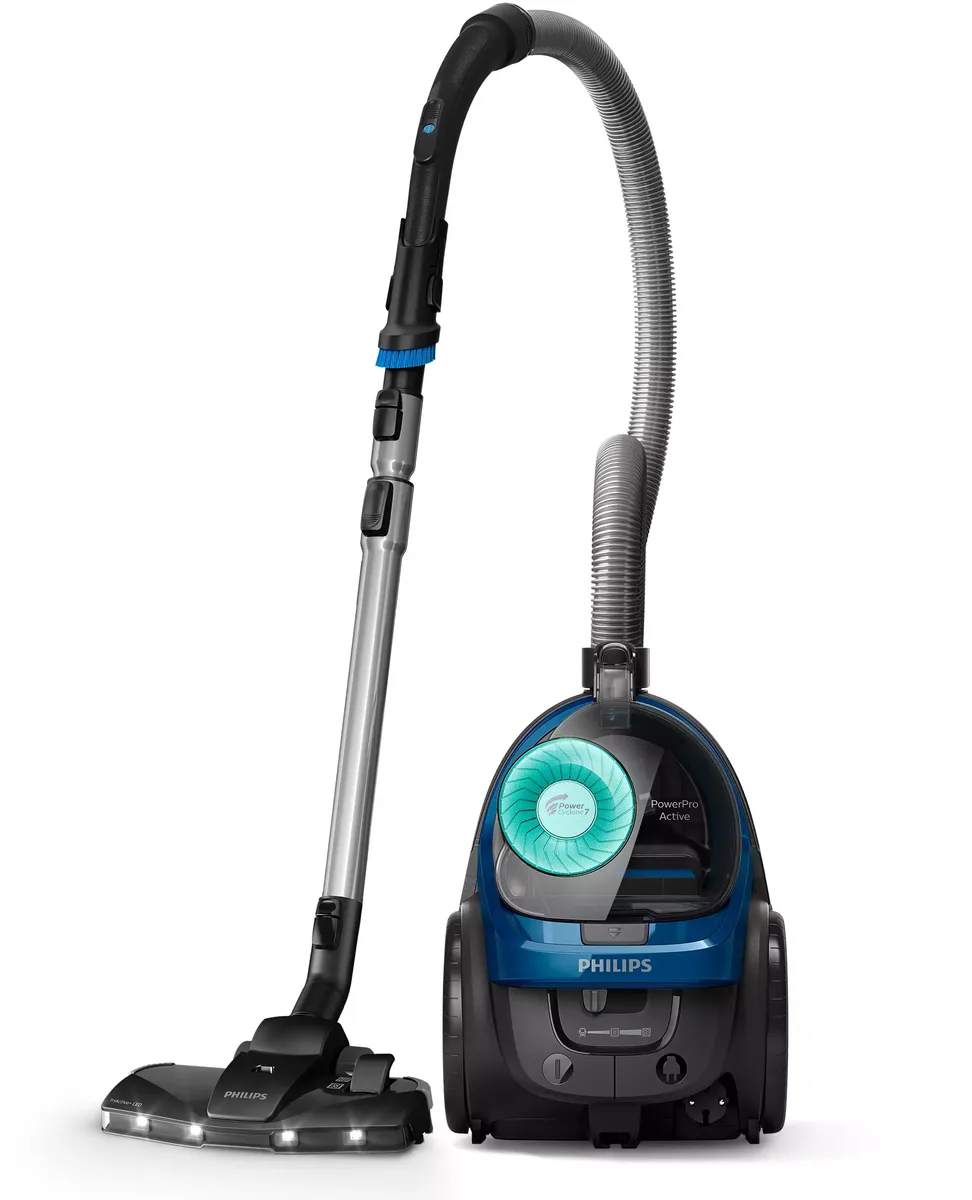 Пилосос Philips безмішковий 900Вт 1,5л чорний синій