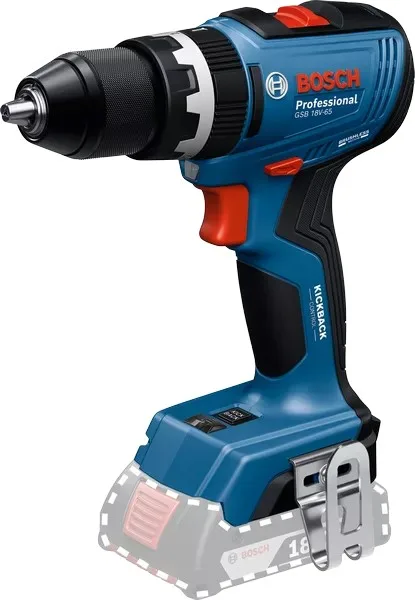 Шурупокрут дриль ударний Bosch Professional 18В 65Нм 2100об/хв без АКБ