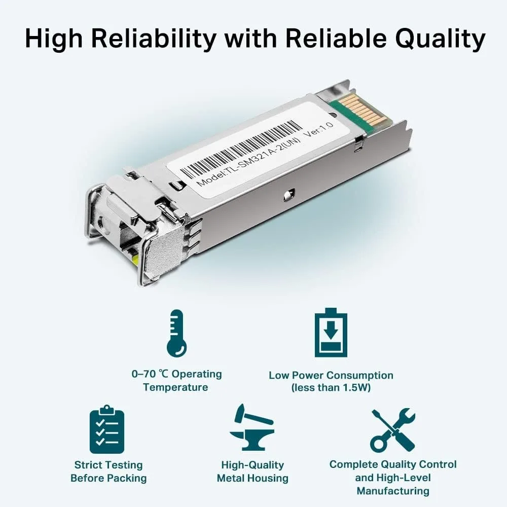 Трансивер SFP TP-LINK SM321A 1x1000BaseBX, SM, WDM, 10km LC