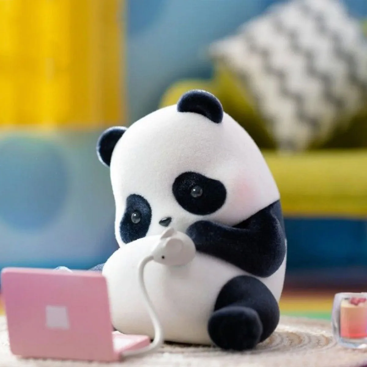 Колекційна фігурка Pop Top 52Toys Panda Roll 6х5х7 см полівінілхлорид Мяв панди