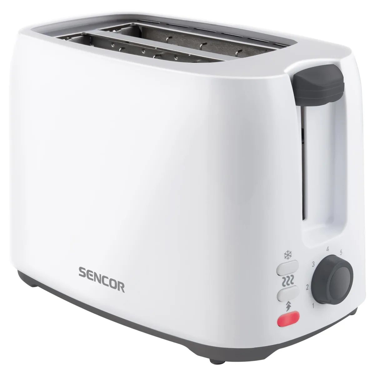 Тостер Sencor 750 Вт 2 тости 7 режимів Білий