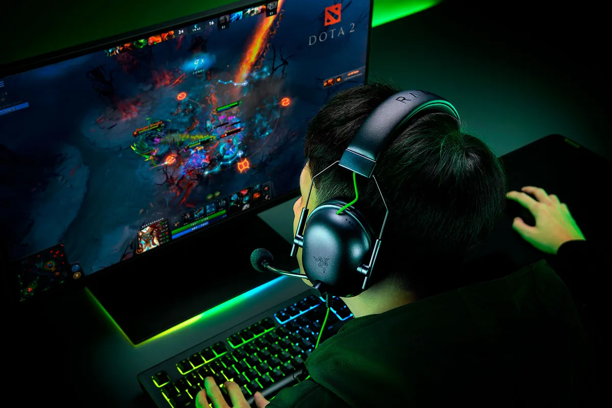Гарнітура Razer дротова накладна 1,3 м чорна геймерська