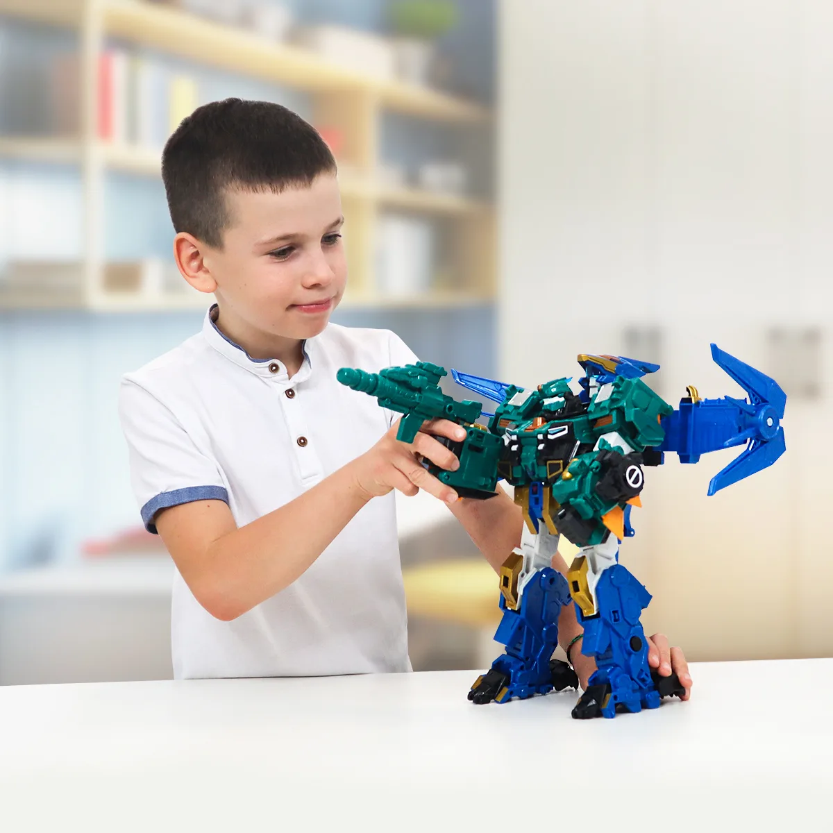 Игровой набор Dinoster пластик 38 5 см зеленый