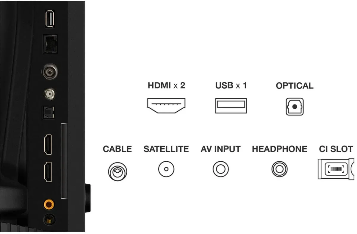 Телевизор 40" TCL QLED FHD 60Hz Smart Android TV черный