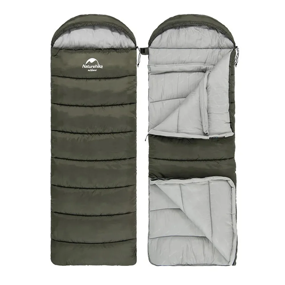 Спальник Naturehike искусственный хлопок 190х75 см зеленый