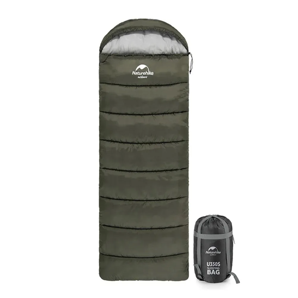 Спальник Naturehike штучна бавовна 190х75 см зелений