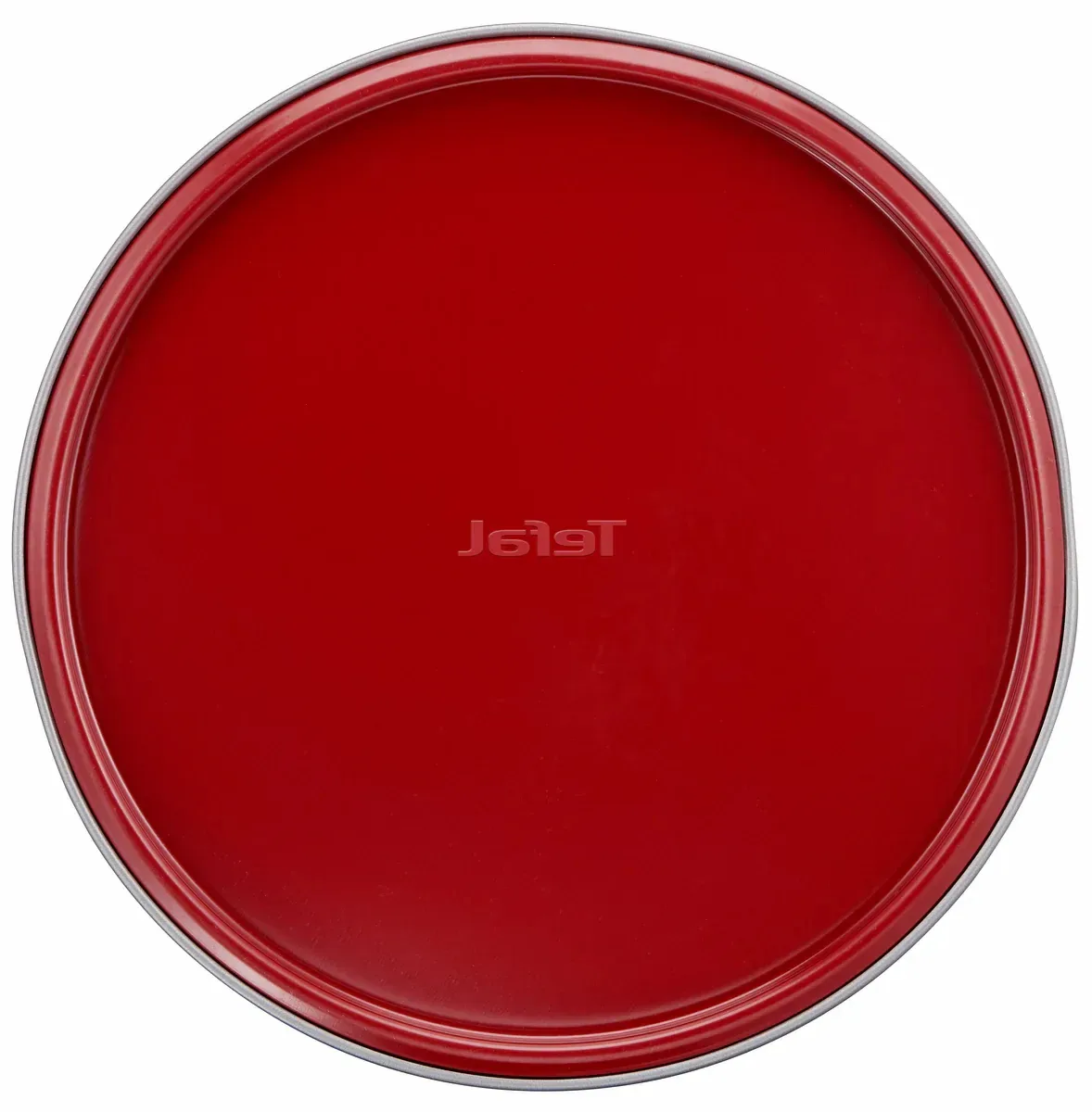 Форма для выпекания Tefal DeliBake, круглое, съемное основание, 19 см, из углеродистой стали, красного цвета