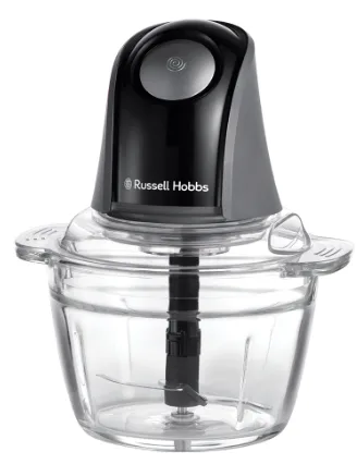 Подрібнювач Russell Hobbs Скло 1 л Чорний 200 Вт