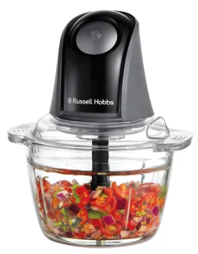 Подрібнювач Russell Hobbs Скло 1 л Чорний 200 Вт