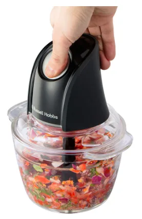 Подрібнювач Russell Hobbs Скло 1 л Чорний 200 Вт