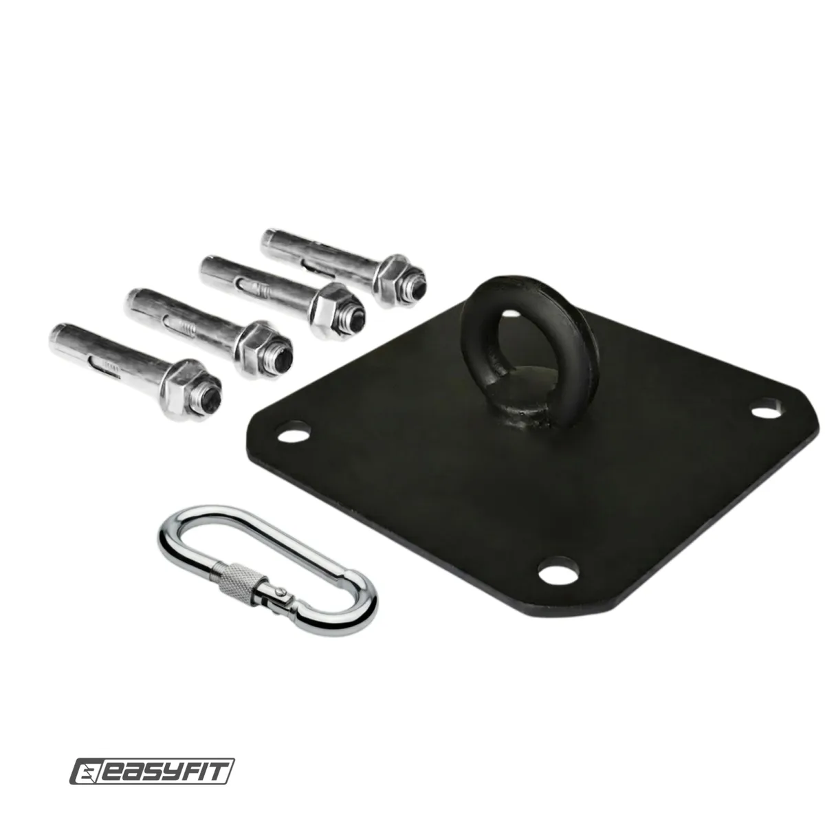 Кріплення EasyFit сталеве 15х15 см для боксерської груші до 250 кг.