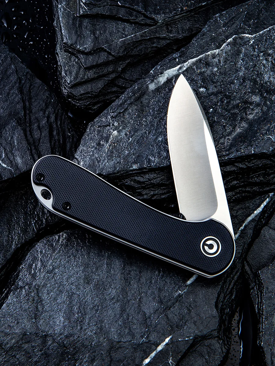 Складаний ніж Civivi D2 7,5 см G10 чорний