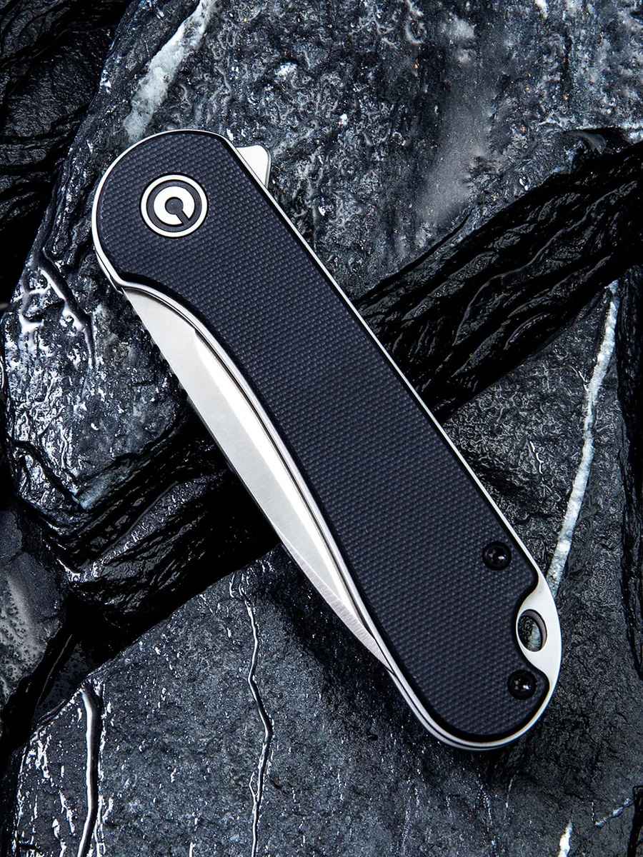 Складаний ніж Civivi D2 7,5 см G10 чорний